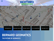 Tablet Screenshot of bernardgeomatics.com